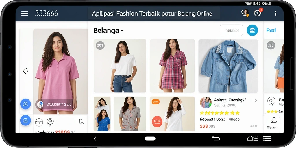 Tampilan antarmuka aplikasi 333666 yang menarik dan fungsional.